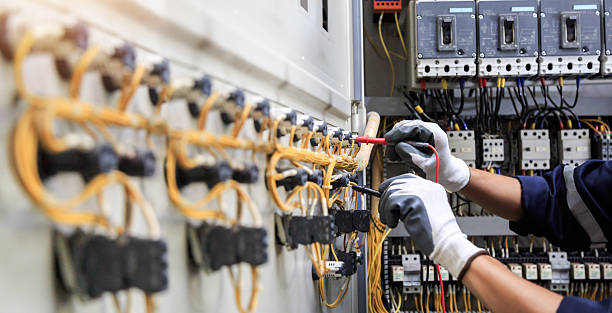 Professional Electrician technician working in Lake City, MN